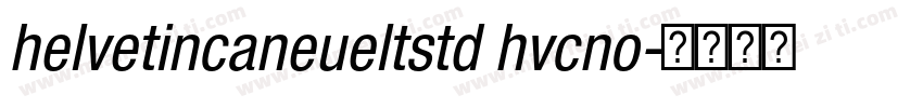 helvetincaneueltstd hvcno字体转换